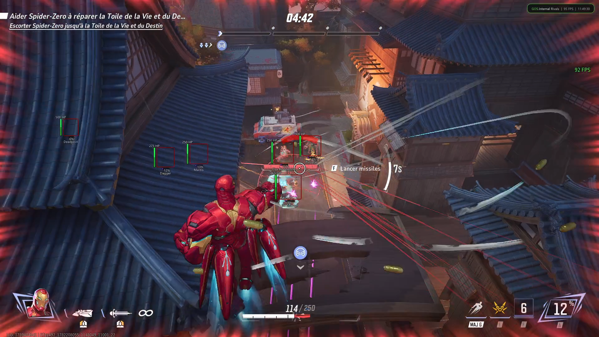 GoS:Rivals Marvel Rivals cheat menu with ESP and aimbot features